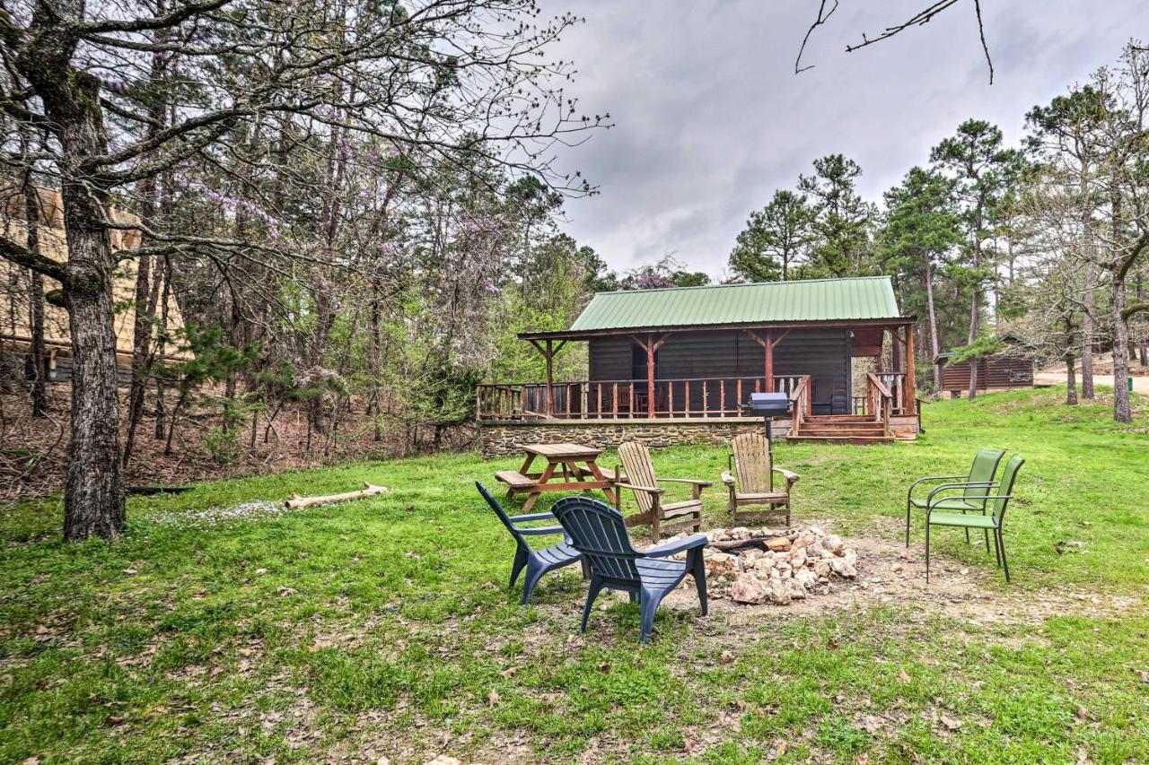 Rustic Cabin With Hot Tub Near Broken Bow Lake! Exterior photo